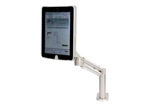 Monitors in Motion Tablet Lift with Through-desk Mount and Secured Holder - mount