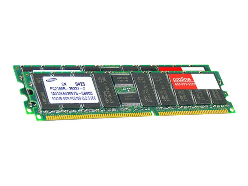 Proline - DDR3 - kit - 8 GB: 2 x 4 GB - DIMM 240-pin - 1333 MHz / PC3-10600