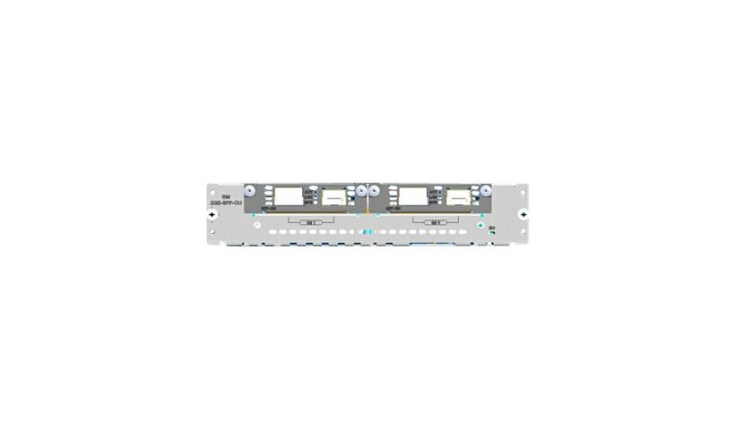 Cisco SM-2GE-SFP-CU - expansion module - 2 ports