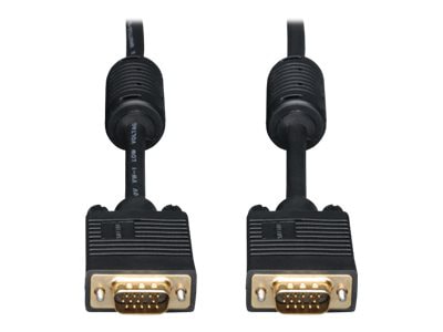 Tripp Lite 75ft VGA Coax Monitor Cable High Resolution HD15 Male / Male 75'