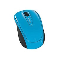 Microsoft Wireless Mobile Mouse 3500 - mouse - 2.4 GHz - cyan blue