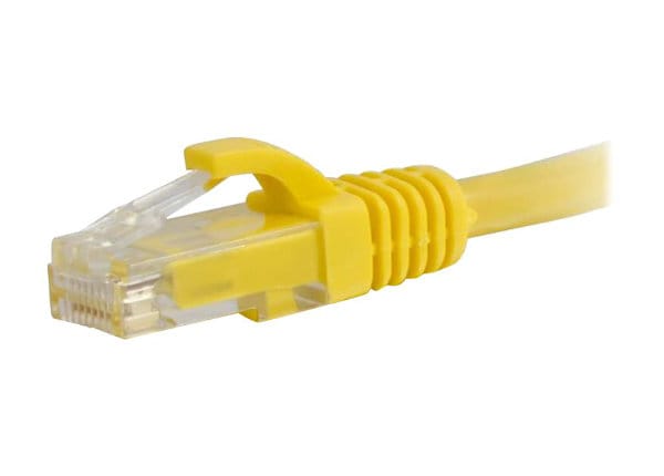 C2G Cat5e Snagless Unshielded (UTP) Network Patch Cable - patch cable - 22.9 m - yellow