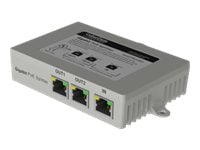 CyberData 2-Port PoE Gigabit Switch - switch - 2 ports