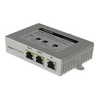 CyberData 2-Port PoE Gigabit Switch - switch - 2 ports