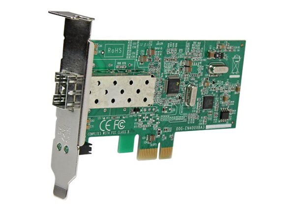 StarTech.com PCI Express 10/100 Ethernet Fiber SFP PCIe Network Card NIC