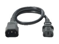 Panduit Power Outlet Unit - power cable - IEC 60320 C13 to IEC 60320 C14 -