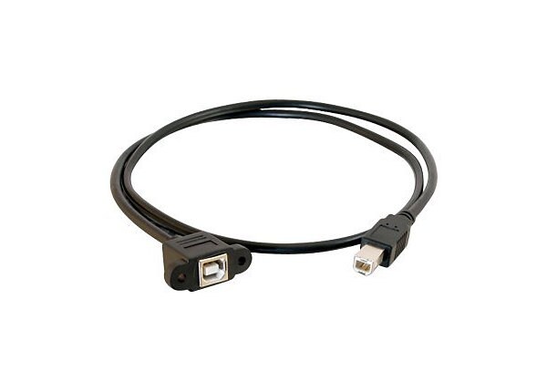 C2G Panel Mount Cable - USB cable - 5.9 in