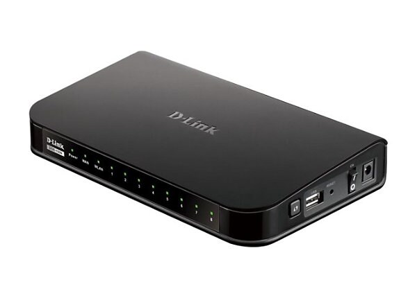D-Link Unified Services Router DSR-150N - wireless router - 802.11b/g/n - desktop