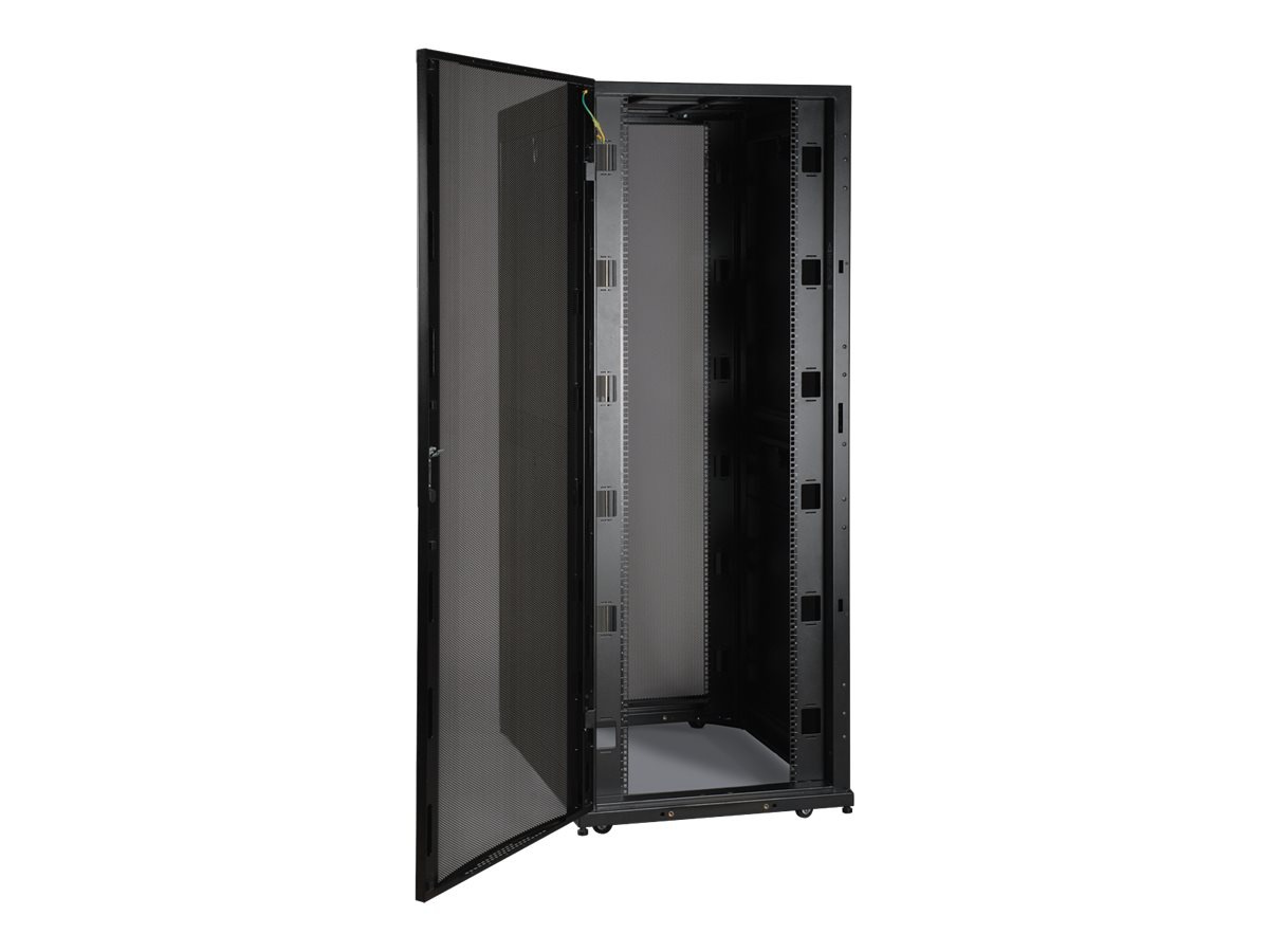 Thumbnail 2 of 19 for Eaton Tripp Lite Series 45U SmartRack Wide Standard-Depth Rack Enclosure Cabinet with doors & side panels