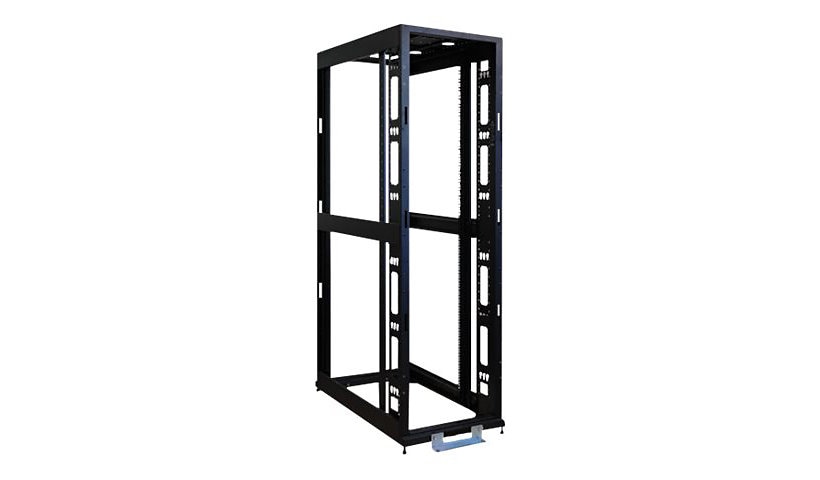 Tripp Lite 48U 4-Post Open Frame Rack Cabinet Square Holes 3000lb Capacity