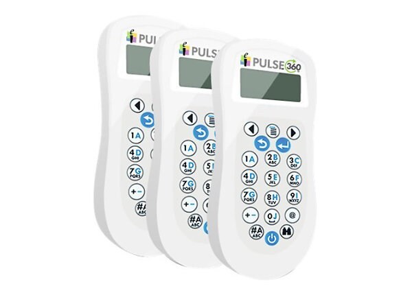 eInstruction Pulse 360 - handheld student response device kit