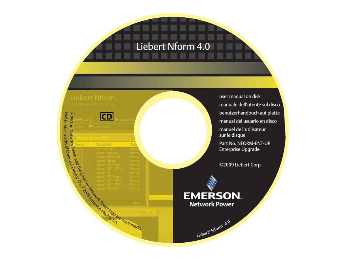 Liebert Nform Software Assurance - technical support - for Liebert Nform Standard Edition - 5 years