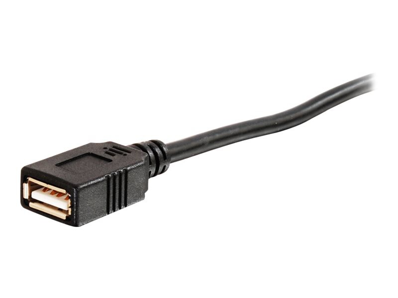 C2G 25ft USB to USB B Extension Cable - Active USB A to USB B Extension Cable with Center Boost - USB 2.0 - M/M - USB