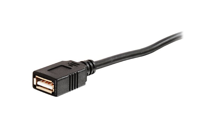 C2G 25ft USB to USB B Extension Cable - Active USB A to USB B Extension Cable with Center Boost - USB 2.0 - M/M - USB