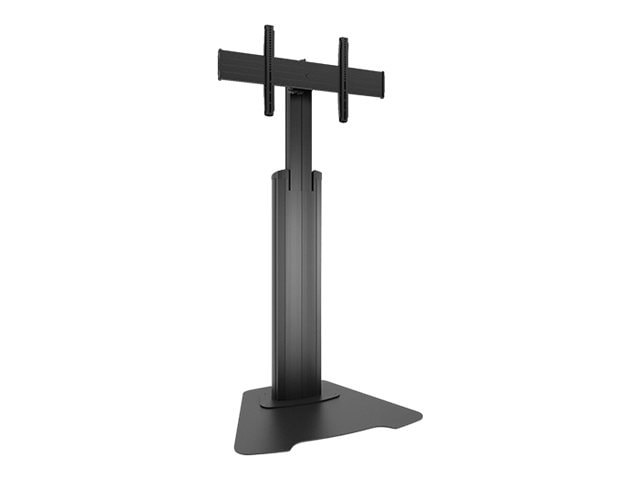 Chief Fusion Large Height-Adjustable Floor Stand Display Mount - For Displa