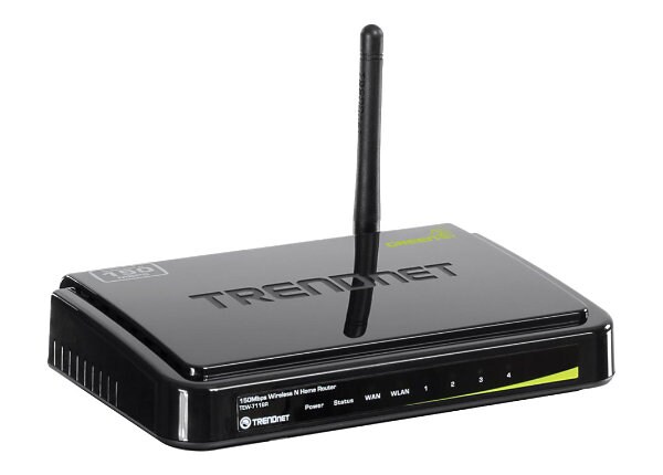 TRENDnet TEW-712BR - wireless router - 802.11b/g/n - desktop