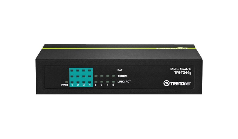 TRENDnet TPE TG44g - switch - 8 ports