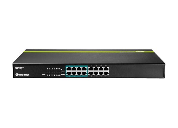 TRENDnet TPE T88g - switch - 16 ports - rack-mountable