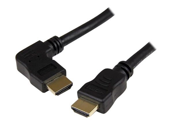 StarTech.com High Speed Left Angle HDMI Cable - HDMI cable - 2 m