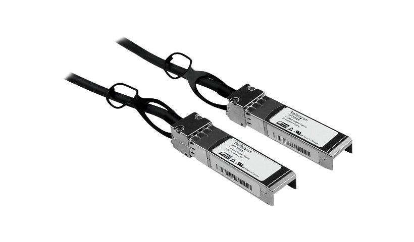 StarTech.com 2m 10G SFP+ to SFP+ Direct Attach Cable for Cisco SFP-H10GB-CU2M - 10GbE SFP+ Copper DAC 10 Gbps Passive