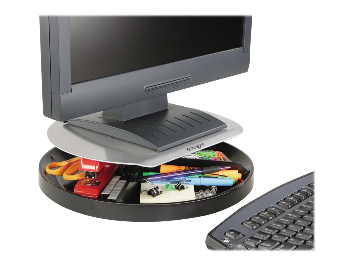 Kensington SmartFit Spin2 Monitor Stand swivel - for monitor - gray - TAA Compliant