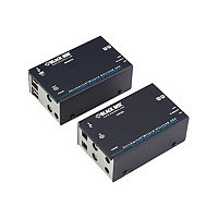 Black Box KVM Extender Dual Head DVI-D USB HID Audio CATX Single Access