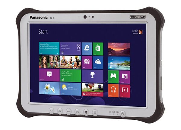 Panasonic Toughpad FZ-G1 - 10.1" - Core i5 3437U - Windows 7 Pro 64-bit / 8 Pro downgrade - 4 GB RAM - 128 GB SSD
