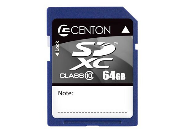 Centon mediaPOWER - flash memory card - 64 GB - SDXC