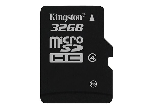 Kingston - flash memory card - 32 GB - microSDHC