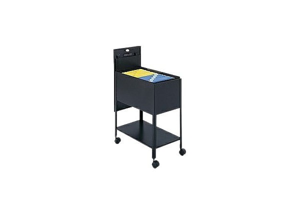 Safco Extra Deep Mobile Tub File with Lock - trolley