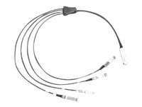 Cisco Direct-Attach Breakout Cable - network cable - 16.4 ft - gray