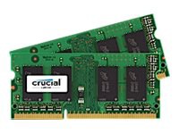 Crucial - DDR3L - 4 GB: 2 x 2 GB - SO-DIMM 204-pin - unbuffered