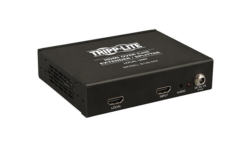 Tripp Lite HDMI Over Cat5 / Cat6 Extender Splitter 4-Port Transmitter TAA