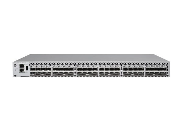 HPE SN6000B 16Gb 48-port/48-port Active Fibre Channel Switch - switch - 48 ports - managed - rack-mountable - HPE