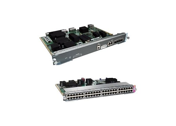 Cisco Supervisor Engine 7-E - control processor - with Cisco Line Card (WS-X4748-RJ45V+E)