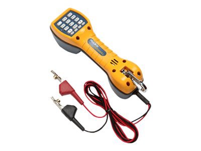 Fluke Networks TS30 Test Set with Angled Bed-of-Nails Clips - telephone test set