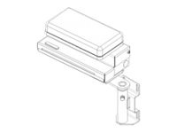 Havis printer armrest bracket