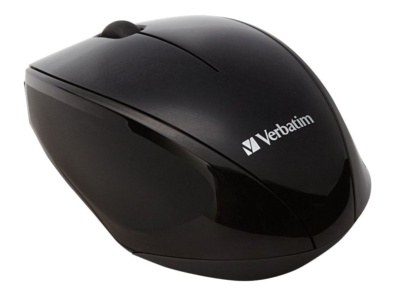 Verbatim Wireless Multi-Trac Blue LED - mouse - black