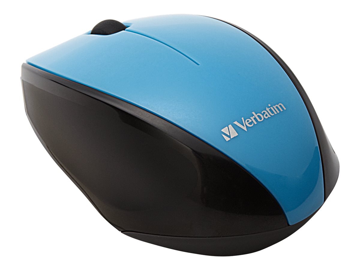 Verbatim Wireless Multi-Trac Blue LED - mouse - blue