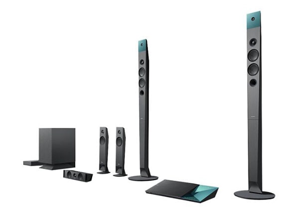 Sony BDV-N8100W - home theater system - 5.1 channel