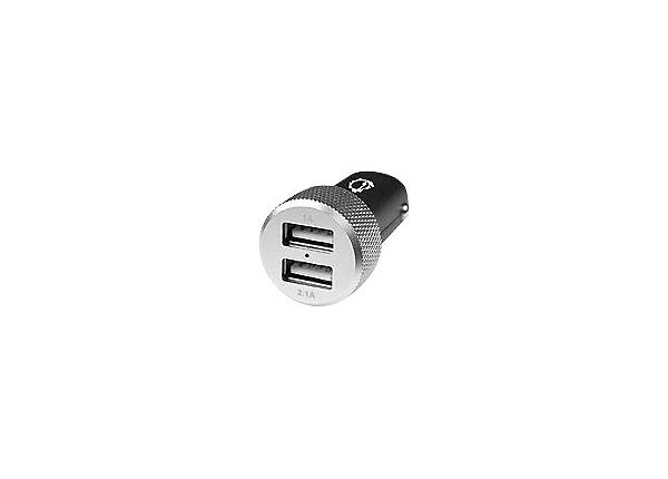 SIIG 3.4A Dual USB Car Charger - power adapter - car