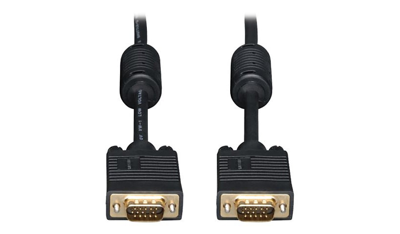 Eaton Tripp Lite Series VGA High-Resolution RGB Coaxial Cable (HD15 M/M), 30 ft. (9.14 m) - VGA cable - 30 ft