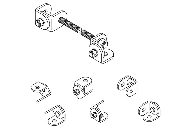 CPI system mounting brackets