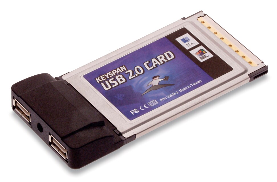 Keyspan USB 2.0 CardBus Card - USB adapter