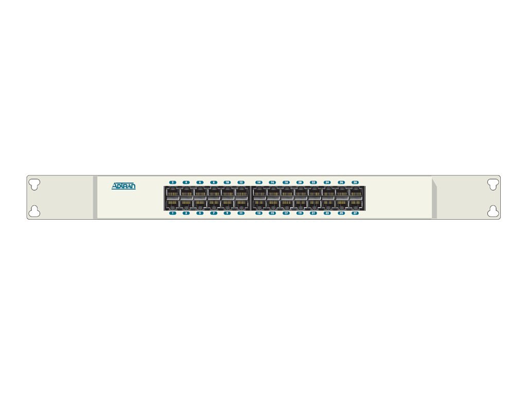 ADTRAN MX2800 - patch panel - 1U - 19"