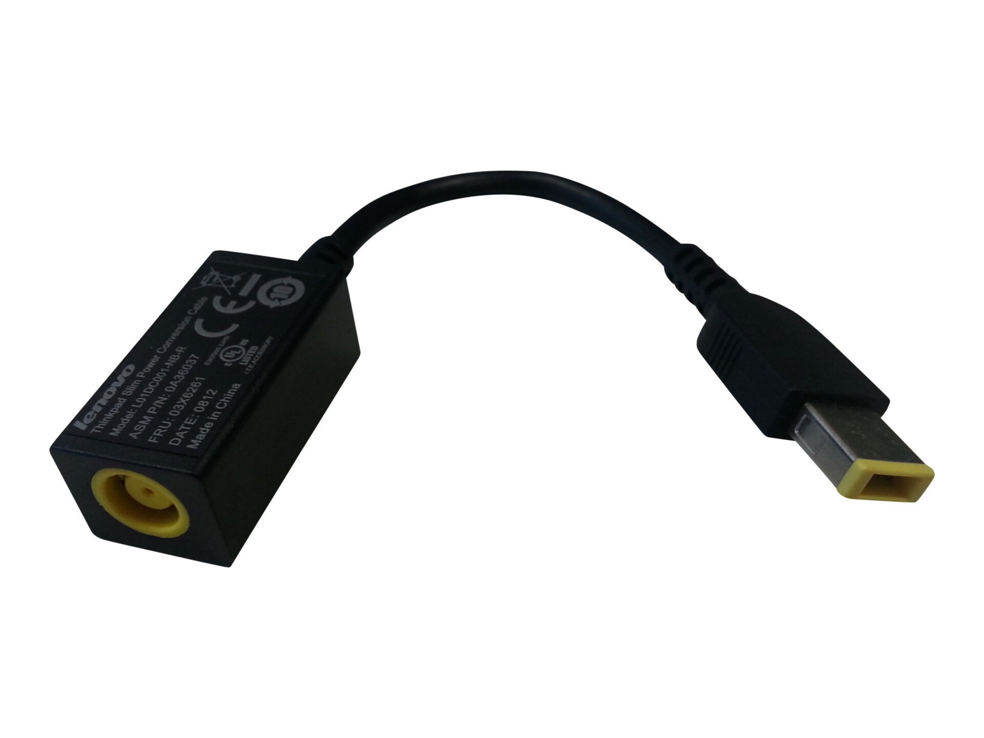 Lenovo ThinkPad Slim Power Conversion Cable - power cable