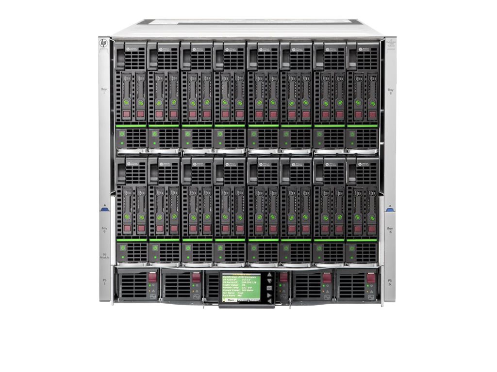 HPE BLc7000 Enclosure - rack-mountable - up to 16 blades