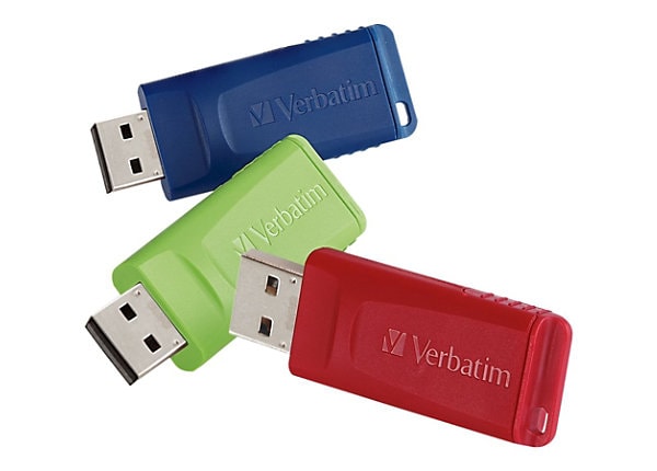 Verbatim 4GB Store 'n' Go USB Flash Drives - 4 GB - USB 2.0 - Red - 4 / Pack Verbatim 4GB Store 'n' Go USB Flash Drives - 4 GB - USB 2.0 - Red - 4 / Pack