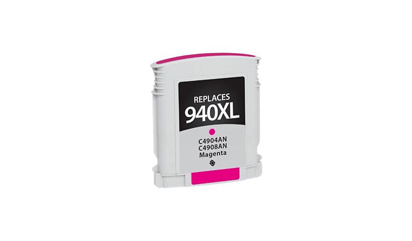 Clover Remanufactured Ink for HP 940XL (C4908AN), Magenta, 1,400 page yield