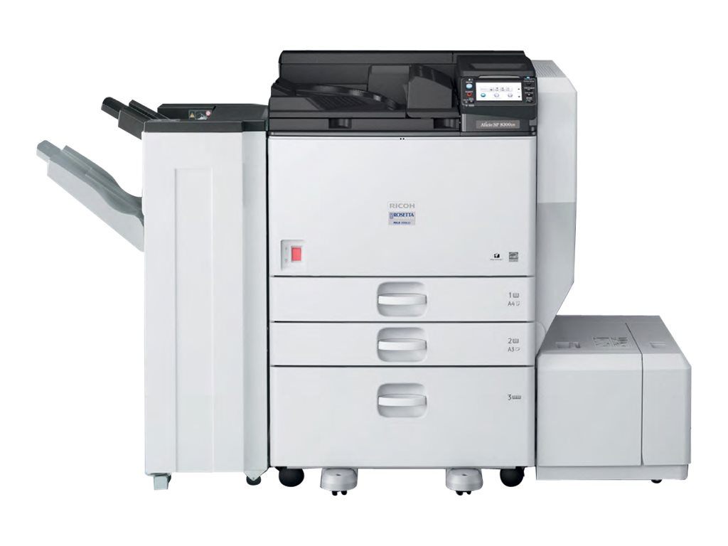 Ricoh Rosetta SP 8300DN MICR Printer with Locking Trays